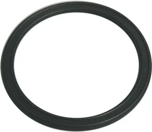 Schwarze Dichtung mit kreisförmigem Design, typisch für Bosch Produkte, geeignet für verschiedene Anwendungen in der Heiztechnik oder Installation.